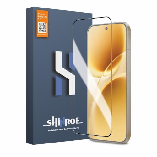 Image of Tempered Glass for Vivo V70 | V70 Elite (6.59 Inch) Military Grade 9H Screen Guard, Anti-Scratch, Shatterproof, Edge to Edge Full Coverage - Black Border