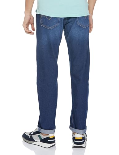 Image of Levi's Men's Straight Fit Mid Rise Jeans