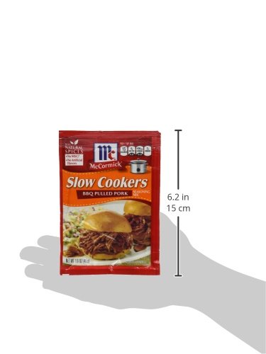 McCormick Slow Cookers: BBQ Pulled Pork (Pack of 4) 1.6 oz Packets