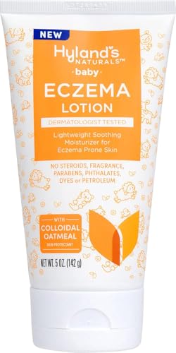 Image of Hyland's Baby Eczema Lotion, Lightweight Soothing Moisturizer for Eczema Prone Skin, With Colloidal Oatmeal, 5 ounce
