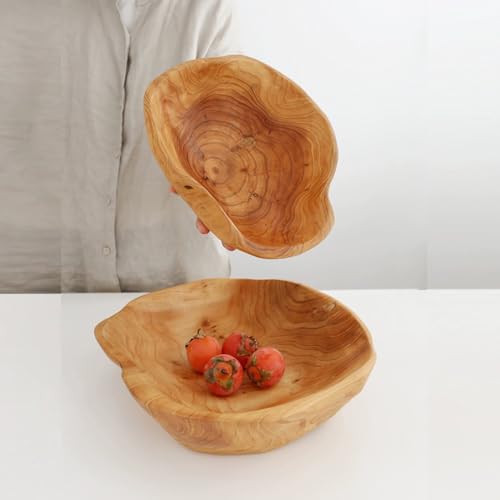 Cuenco de madera para dulces que soluciona el desorden con estilo rústico 8