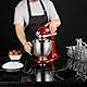 Buithafu Edelstahl- Mixerschüssel Kompatibel mit Tilt- Head Standmixer Schüssel 4. 5-5 QT mit Griff Spülmaschinenfest