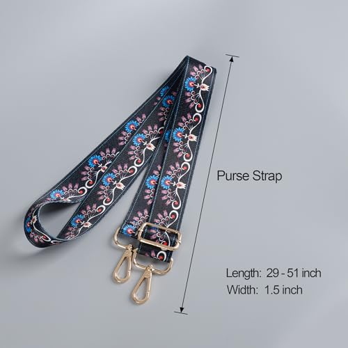 Image of chushui Replacement Purse Strap,Wide Adjustable Crossbody Straps for Handbags