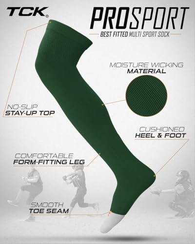 Image of Baseball Softball Over the Knee Socks Prosport | Durable Performance | Double Welt Top | Smooth Toe | Moisture Wicking