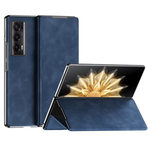 Étui en cuir Honor Magic V2 : protection luxe fine avec béquille