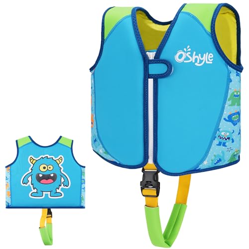 Image of Toddler Swim Vest, Neoprene Trainer with Adjustable Straps and Crotch Strap