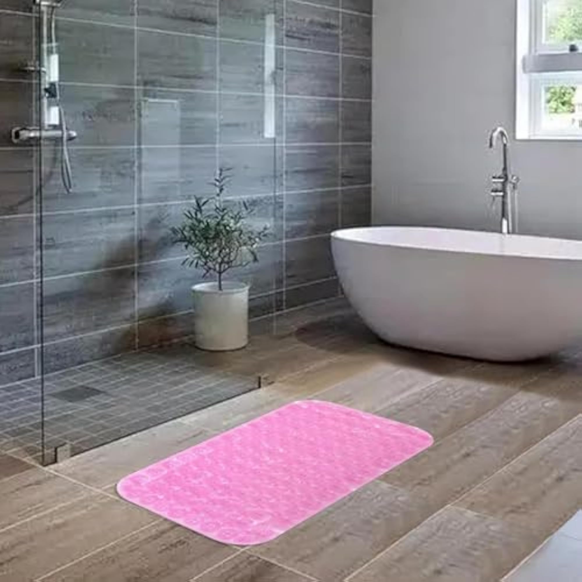 Bath Mat, PVC Shower Mat, Anti-Skid Floor Mat