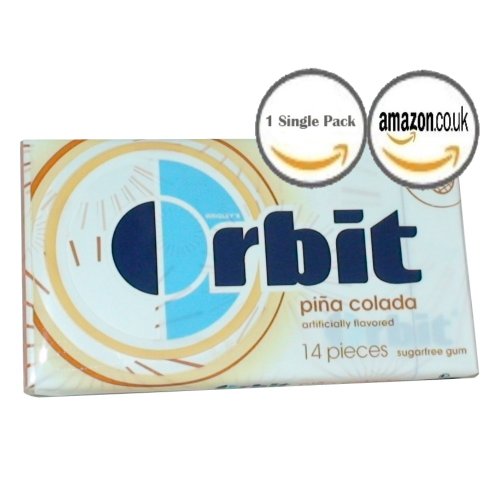 Orbit sugar free pina colada flavour chewing gum - 14 ea, 12 pack