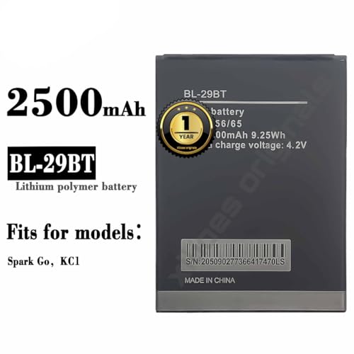 Image of BL-29BT Battery for Tecno Spark Go /Spark 4 Air / KC1 / KC1J Battery with 1 Year Warranty**** (T150)
