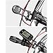 YZZLZH Bicycles Computer Mount Stopwatches Speedometers Mount Multifunctional Holder for Multiple Cycling Devices Machined Bike Stem Brackets