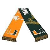 SportsScarf Official 2026 College Football Playoff National Championship Game Miami Hurricanes Knitted Scarf 1-19-2026, LLC