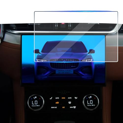 KOOGEN Tempered Glass Screen Protector for F-pace 2021-2026,Infotainment Navigation Screen Film Compatible With Jaguar F Pace 2026 2025 2024 2023 Accessories - 11.4