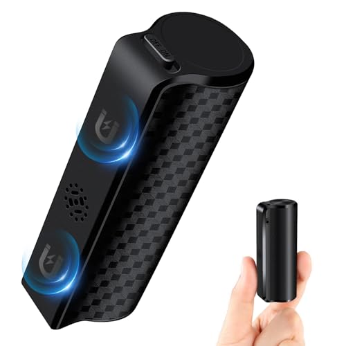 Grabadora de Voz con 30 días de Tiempo de Trabajo Continuo, Grabadora Voz y Activación por Voz, Capacidad de 4800 Horas, cancelación Inteligente de Ruido DSP Recargable por USB Grabadora de Voz