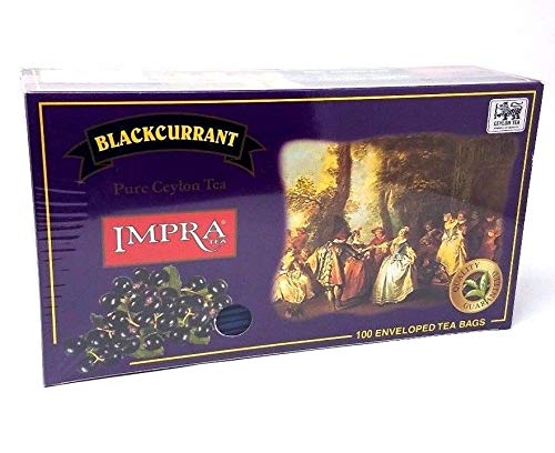 Blackcurrant Pure Ceylon Tea 100 Enveloped Tea Bags