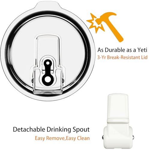 Image of For Travel & Gym - Never Drink from a Moldy Lid Again: 30oz Hygienic Tumbler, 100% Leakproof Lid & Removable Foldable Spout. Reinforced Base, Fits Cup Holders- Lilac