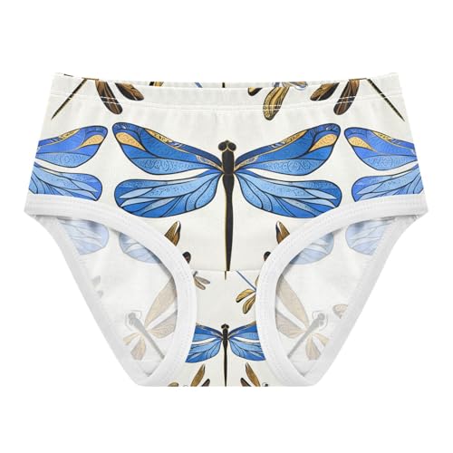 Colorful Dragonfly Blue Toddler Girls's Underwear 2T 202c1204