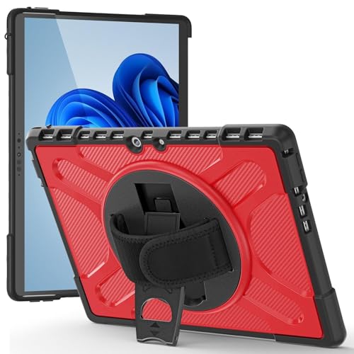Housse Surface Pro 8 antichoc pour éviter les bris d'écran avec support rotatif intégré