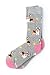 “Life’s Ruff” Corgi Dog Women's Hipster Novelty Crew Carded Cotton Socks (1 Pair)