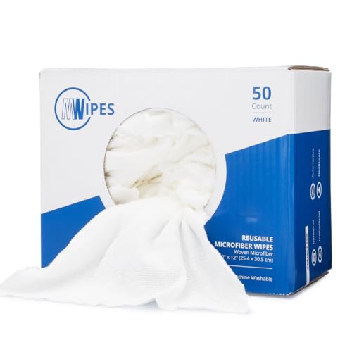 Microfiber Rags in A Box (400 Count) - Mwipes -