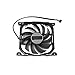 Jinyouqin CF-12915S 970 960 750TI ITX 1060ITX GPU Card Fan de Refroidisseur pour Inno3D GeForce GTX 1060 Compact Graphics Card Fan