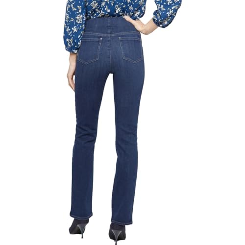 NYDJ Pull-On Marilyn Straight in Blue Star2