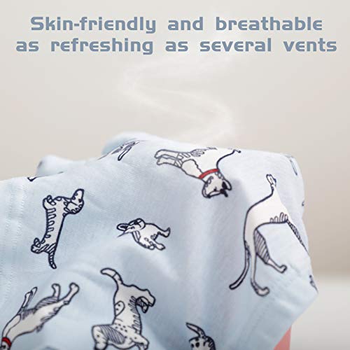 LPATTERN Baby/Kleinkind/Kinder Jungen 6er Pack Baumwolle Unterwäsche Unterhose Höschen Schlüpfer Slips/Boxshorts - Cartoon Motiv (3-8 Jahre/ 100-150CM) - Image 3