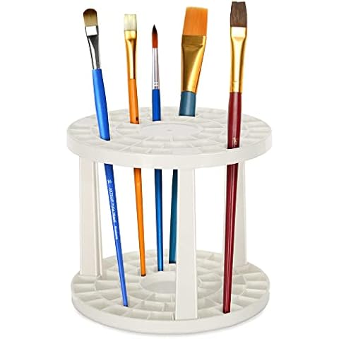 Artina Soporte para pinceles Brocha portalápices 49 compartimentos para brocha lápices Artista requisitos & más - Auténtica Milagro del espacio Cover