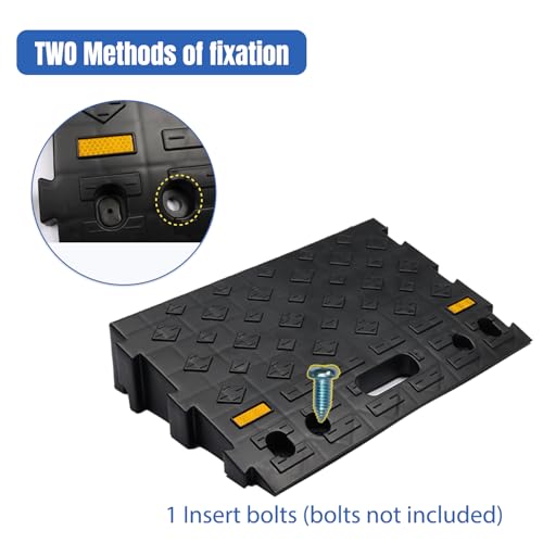 Rampas portátiles de plástico Nilight para bordillo, 2 unidades miniatura 5
