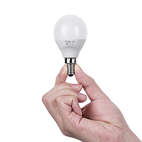 Tento Lighting E12 Candelabra Bulbs 40W Replacement, Pendant Lamps Ceiling Fan Light Fixtures Energy Saving Led Light Bulbs, Cool White, 110V - 120V 5W 240 Dergees Beam Angle (450 Lm) (5500K - 6000K) #TOP5