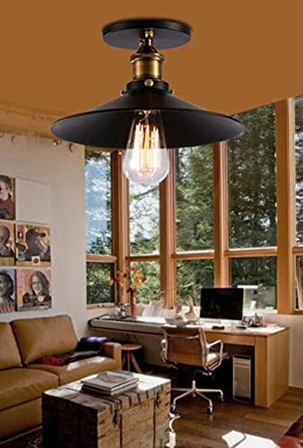 Mylights Retro Rustik 30 Cm Tavan Armatür Avize Rustik Tavan Plofonyer