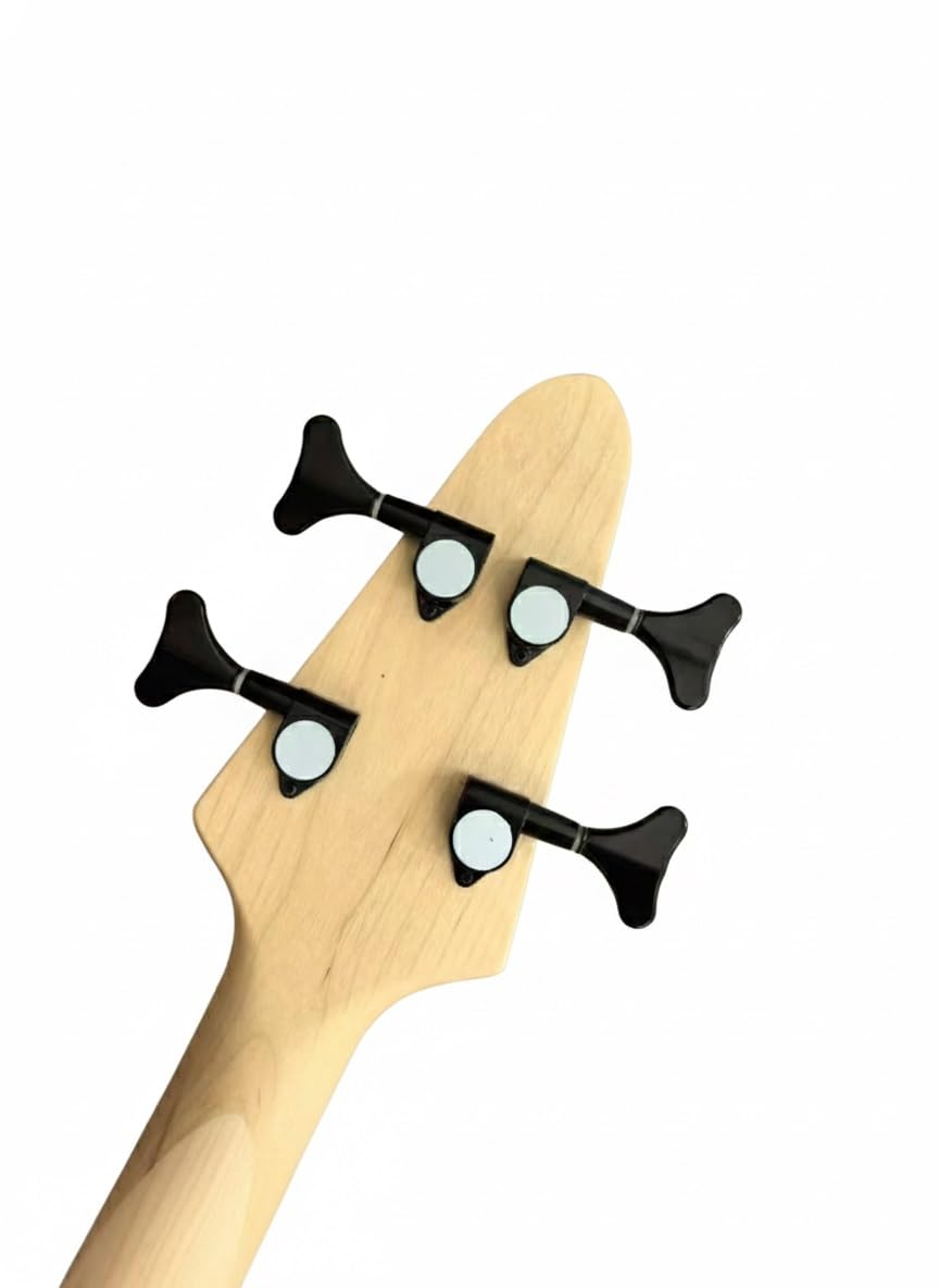 Bajo eléctrico moderno con opciones de 4 y 5 cuerdas, doble humbucker, 24 trastes rango extendido(4-String)