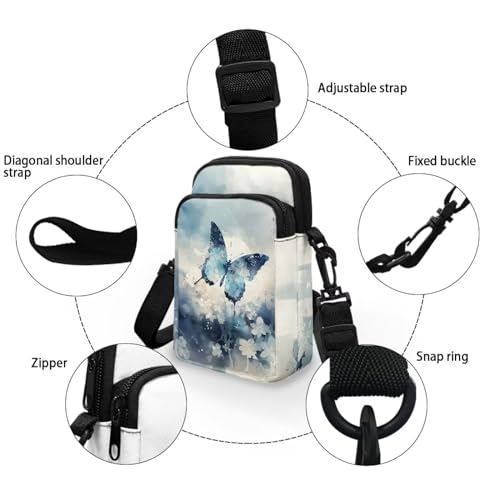 Kids Crossbody Shoulder Bag Chest Bag Satchel Bags Cell Phone Purse for Travel4