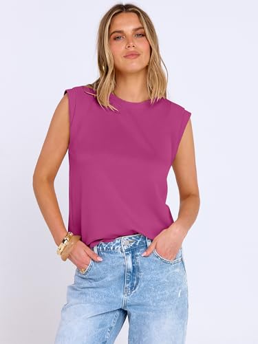 Image of ANRABESS Business Casual Tops for Womens Cap Sleeve Summer Dressy Shirts 2026 Trendy Work Office Outfits Clothing