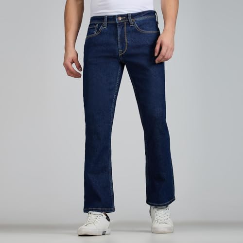 Image of Pepe Jeans Men's Jeans | Mid Rise | Bootcut Fit | Stretchable