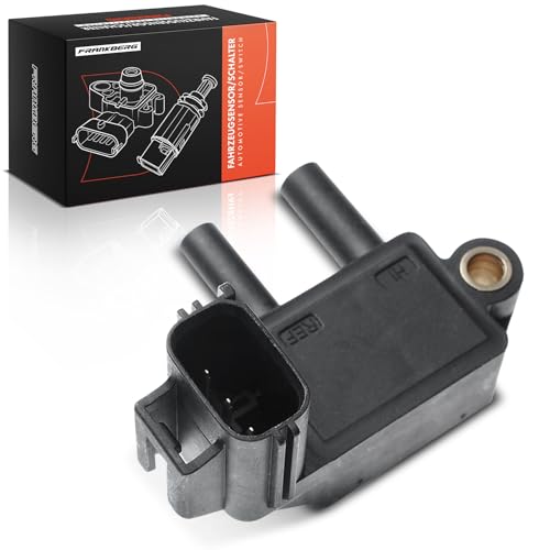 Frankberg Drucksensor Abgasdrucksensor für C-Max II Focus III Galaxy Grand K-u-g-a Mondeo S-Max C30 S40 II S60 II S80 II V40 V50 V60 I V70 III 2010-2015 AV615L200AB