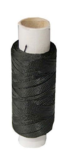 Sattlergarn Zwirn 14x2x3 Polyester 50m schwarz Ø 0,3mm (1001) Cover