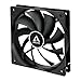 Produktbild ARCTIC F12 PWM PST 120 mm PWM PST Gehäuselüfter, Case Fan mit Standardgehäuse, PST-Anschluss (PWM Sharing Technology), Reguliert RPM synchron, 230-1350 U/min. Schwarz ACFAN00200A