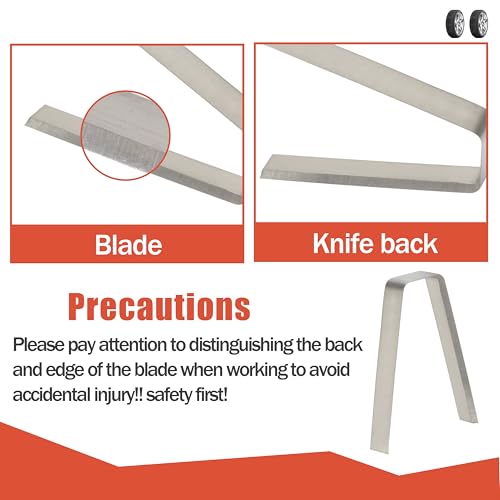 Image of Tire Groover Blade Tire Groover Regroover #5 9 /32 inch Square Standard Duty Blade New Upgrades 2024 (Set of 18)