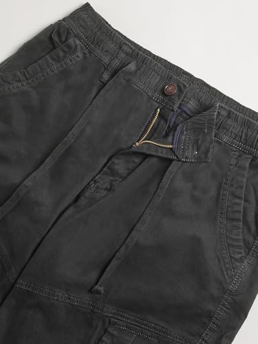 Image of Men's Navy Slim Fit Casual Cargo