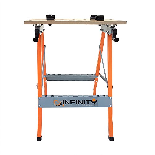 Bancada para trabalho dobrável e portátil