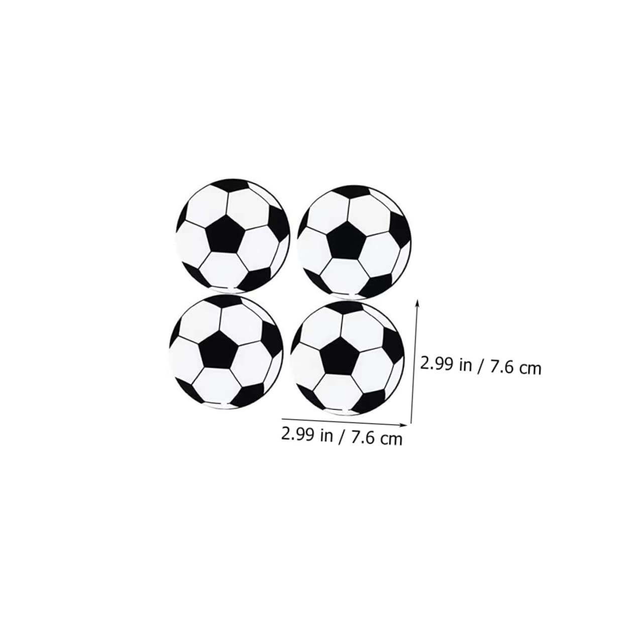 Alasum 20sätze Fußball-schlüsselanhänger -schlüsselanhänger Zum Aufhängen Diy Fußball Anhänger Für Geschenke Und Party Favors