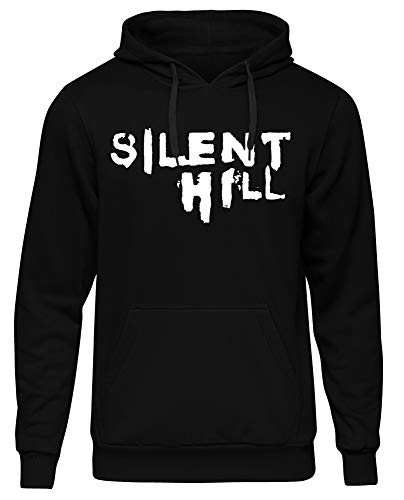 Uglyshirt89 Silent Hill Herren Kapuzenpullover | Horror Halloween Hölle Horrorfilm (XL)