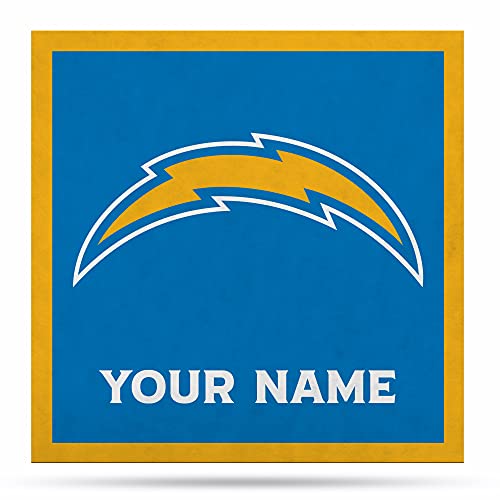 Rico Industries NFL Football Los Angeles Chargers Personalized 35
