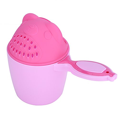 Image of Zerodis Shampoo Cup, Baby Shampoo Cup Cute Kids Wash Hair Bathing Flusher Cup Eye Rinse Cup for Infant Toddler Children()