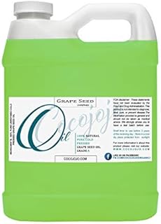 Grapeseed Oil - 100% Pure Unrefined Cold Pressed All Natural Non GMO Vegan Grape Seed Cold Pressed 16 or 32 oz Body Hair F...