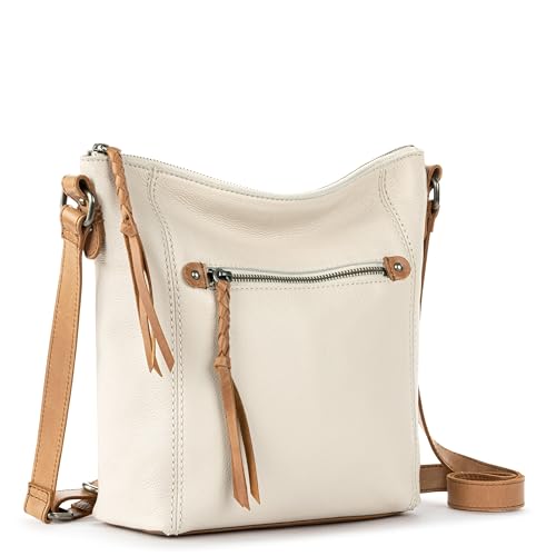 Image of The Sak Ashland Crossbody Purse - Women's Leather Handbag For Everyday & Travel - Cross Body With Adjustable Shoulder Strap
