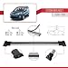 accessorypart Para Citroen Berlingo 2008-2020 Barras de techo Aluminio Gris