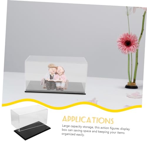 Rangement acrylique pour objets de collection et œuvres d'art transparent et rigide - 4