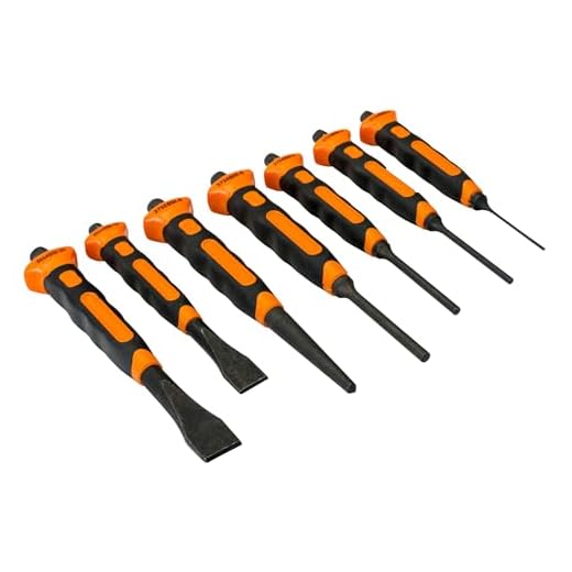 Bahco Soft Grip Punch and Chisel Set