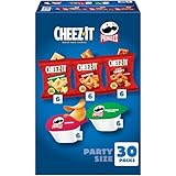 Cheez-It, Pringles, Salty Snacks, Party Size, Variety Pack, 26.58oz Box (30 Packs)